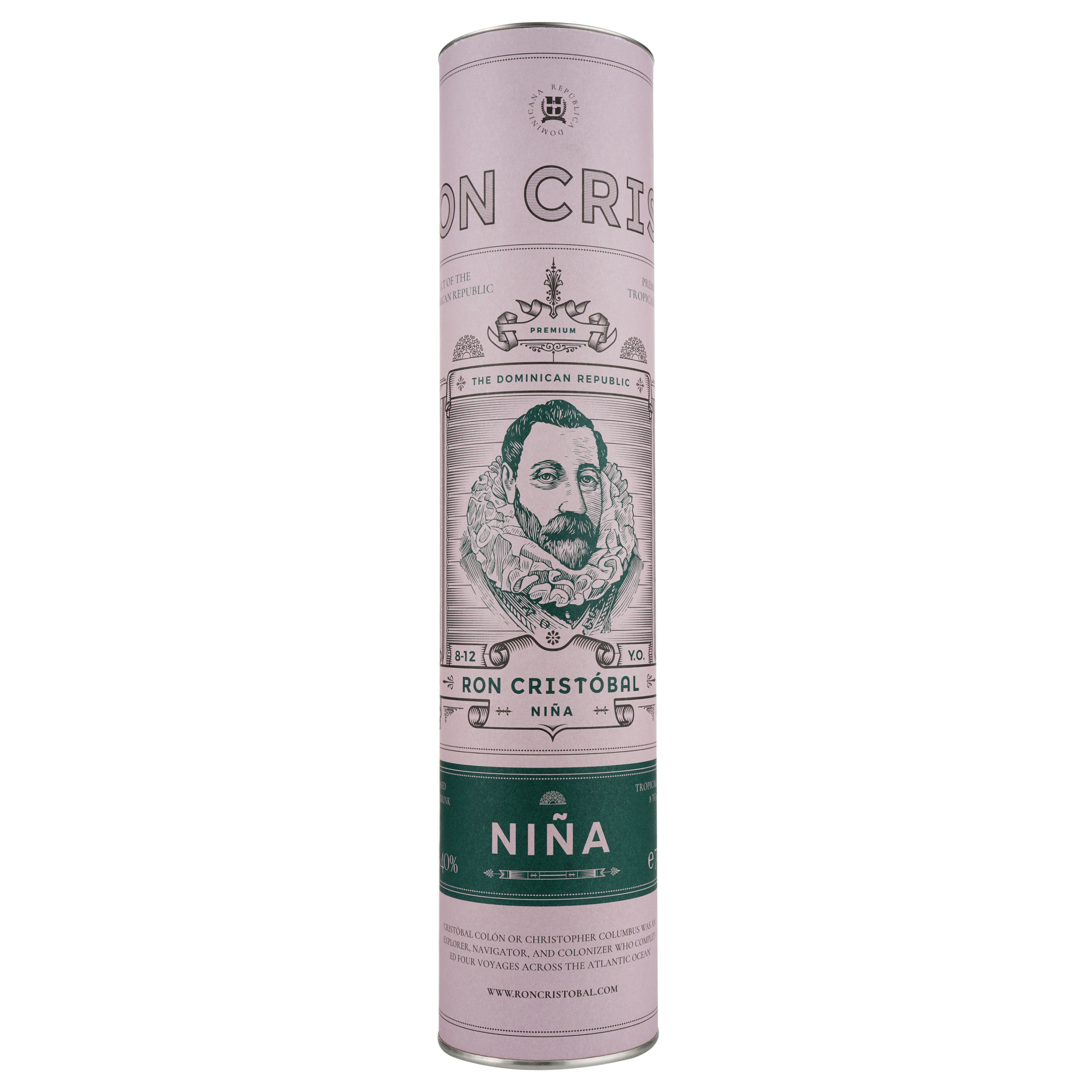 Ром Ron Cristobal Nina 8-12 yo 40% 0,7 л - фото 3