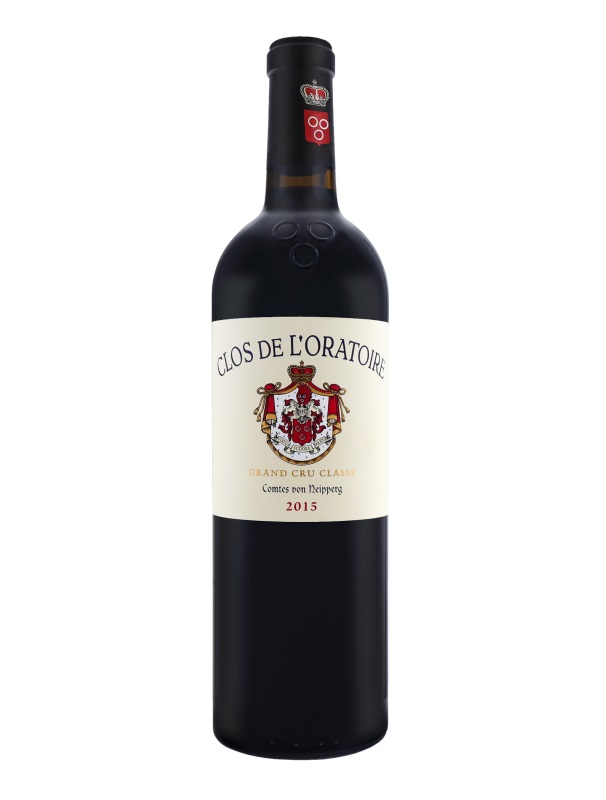 Вино Clos de L'Oratoire Saint-Emilion GC 2015, 14,5%, 0,75 л (839515) - фото 1