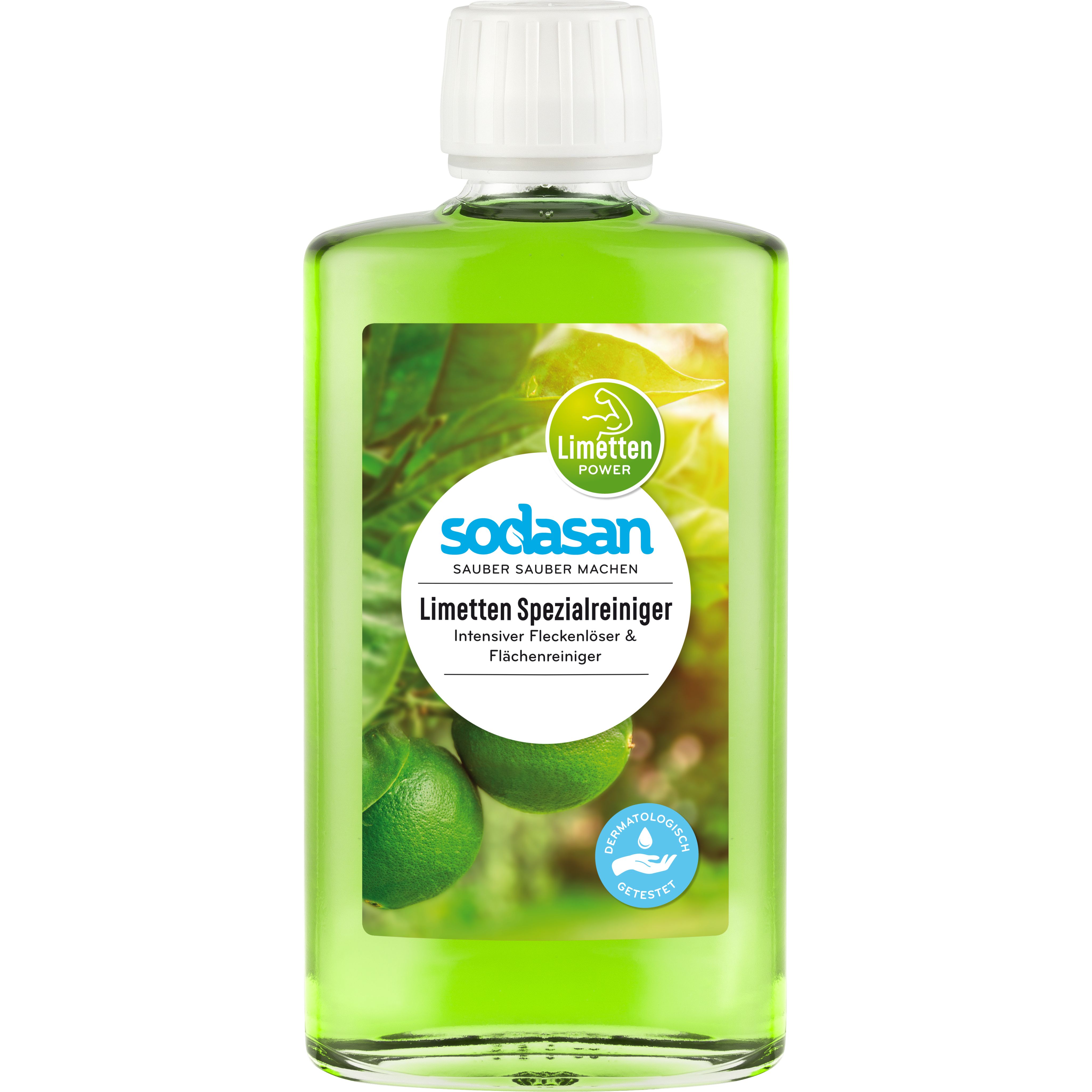 Органічний очисник-концентрат Sodasan Lime для видалення складних забруднень 0.25 л - фото 1