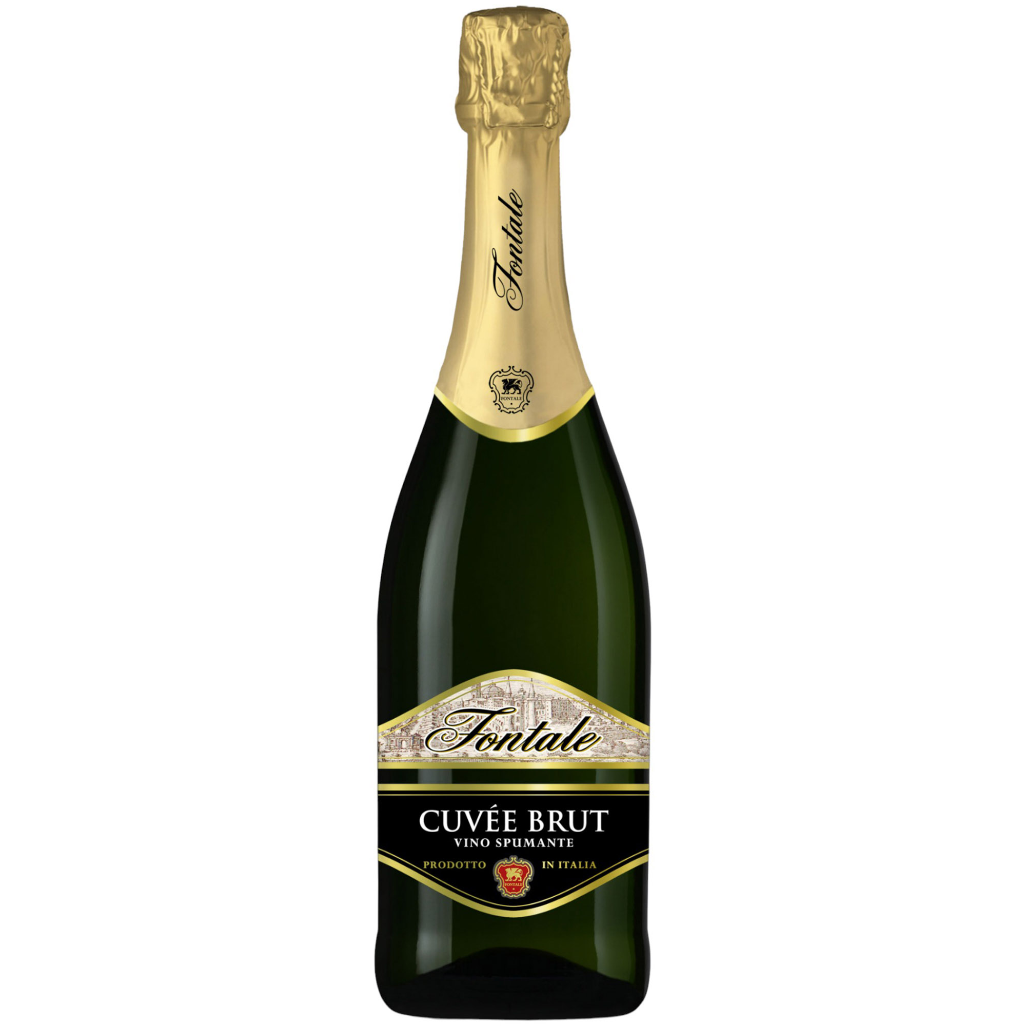 Вино ігристе Fontale Cuvee Brut біле брют 0.75 л - фото 1