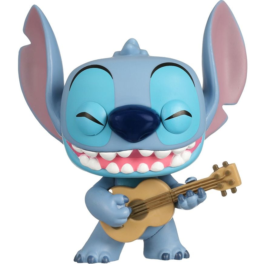 Игровая фигурка Funko Pop Lilo & Stitch Стич с укулеле 9.6 см (55615) - фото 1
