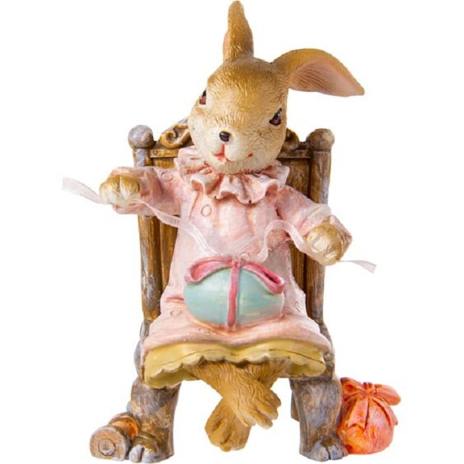 Фото - Статуетка / свічник Lefard Фігурка декоративна  Кролик, 10,5 см  (192-221)