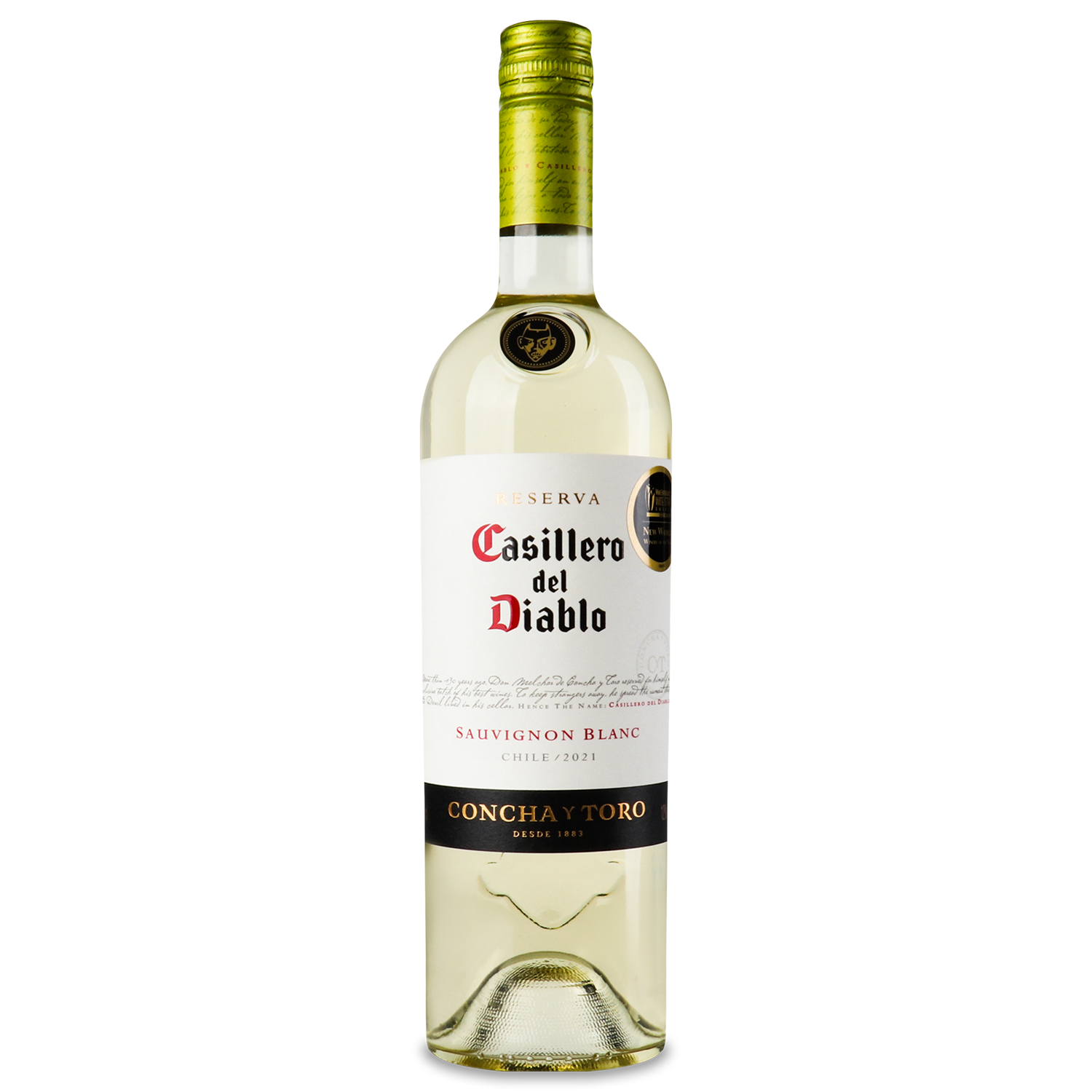 Вино Casillero del Diablo Reserva Sauvignon Blanc, белое, сухое, 12%, 0,75 л - фото 1