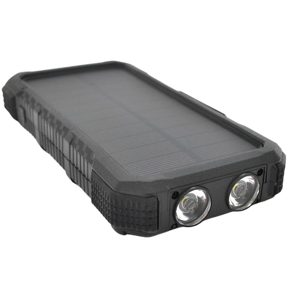 Повербанк Voltronic SP1903B Solar QC3.0 20000 mAh на сонячних батареях (26925) - фото 1