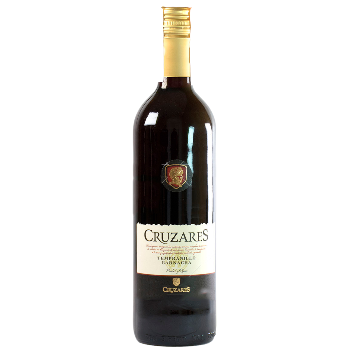 Вино Cruzares Tempranillo, червоне, сухе, 12%, 0,75 л (498863) - фото 1