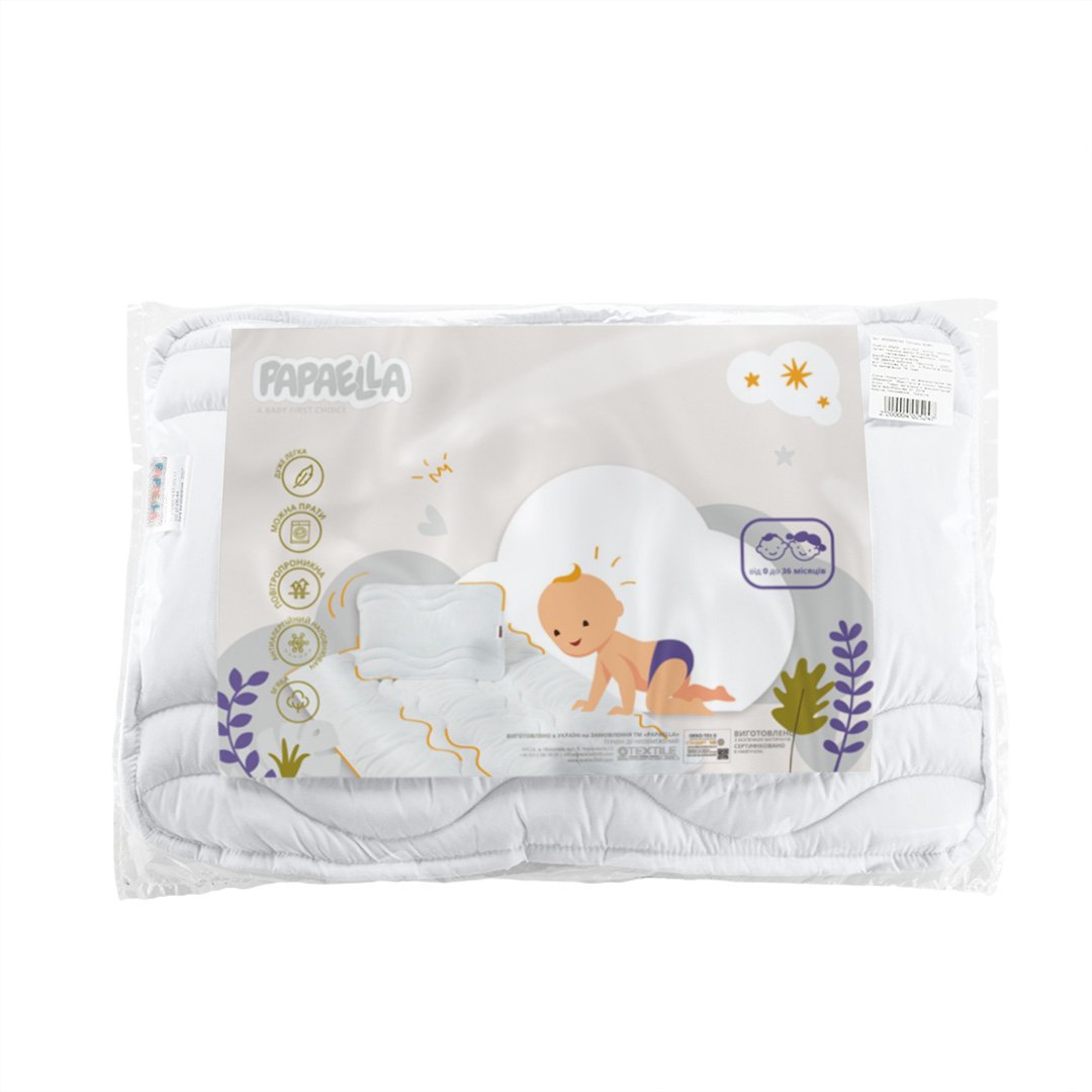 Подушка детская Papaella Baby Comfort, 60х40 см (8-29615) - фото 6