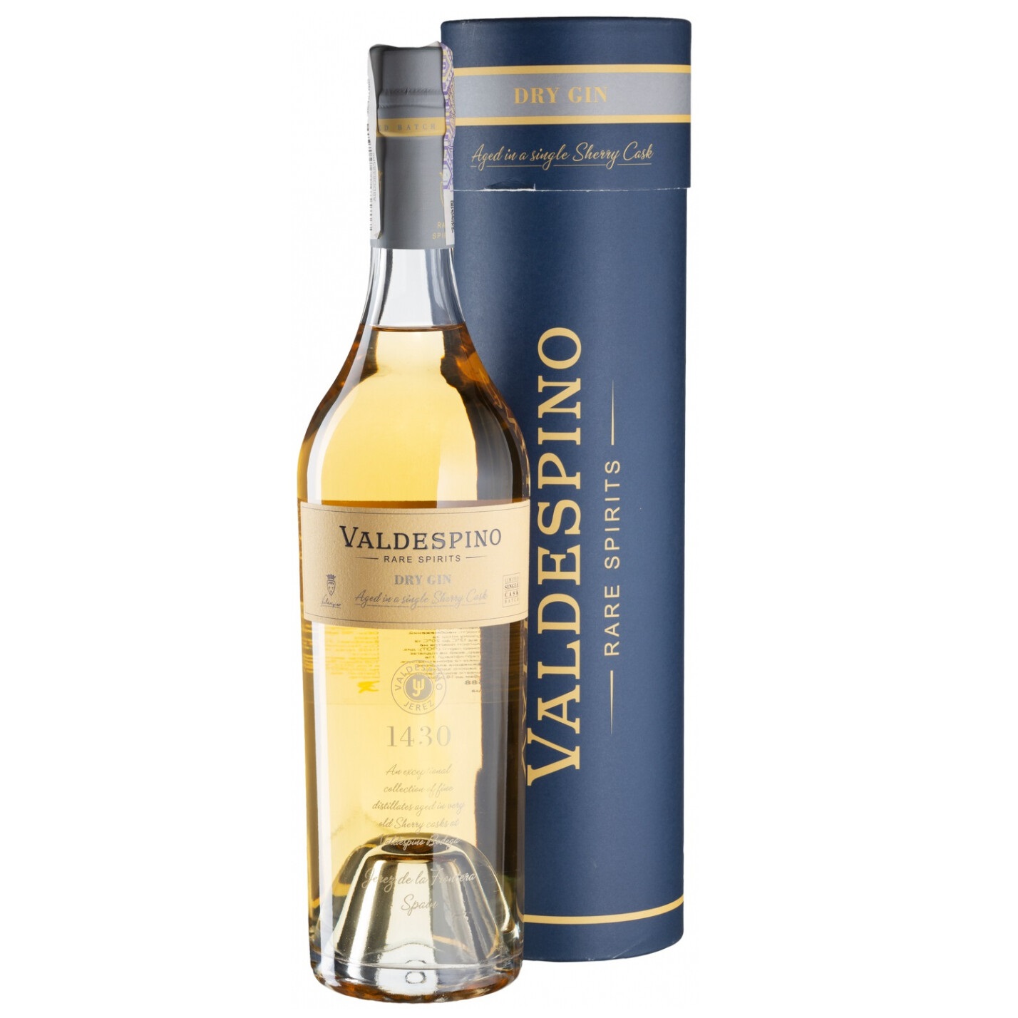 Джин Valdespino Fino Cask Rare Dry Gin, 41,3%, у подарунковій упаковці, 0,7 л - фото 1