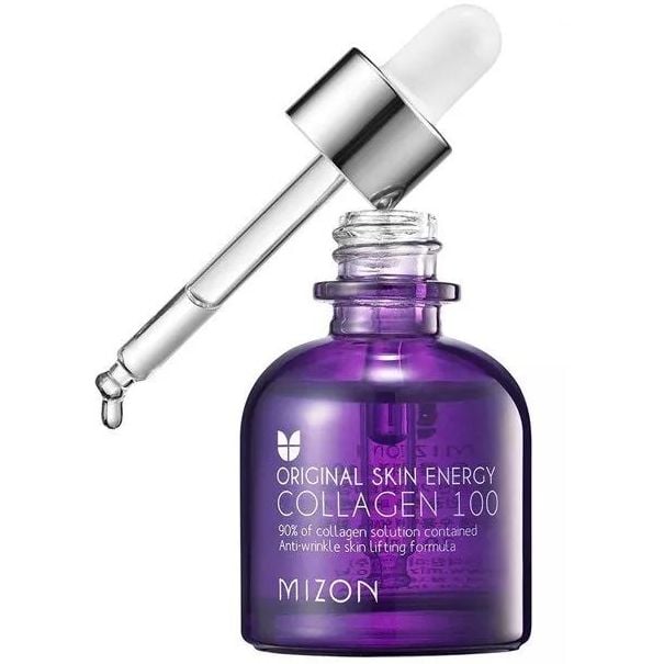 Сироватка для обличчя Mizon Original Skin Energy Collagen 100 колагенова для пружності шкіри, 30 мл - фото 2