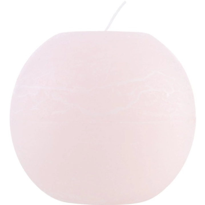 Свічка Pragnis Рустик, 10х10 см, світло-рожевий (S1010-169) - фото 1
