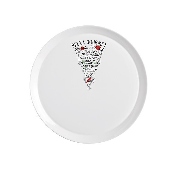 Тарілка Bormioli Rocco Ronda Gourmet Fetta для піци, 33,5 см (401321FAM121141) - фото 1