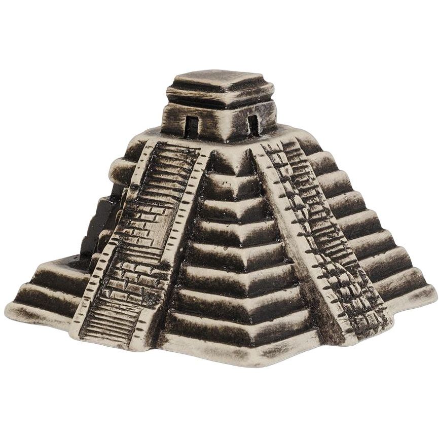 Декорация для аквариума Природа Пирамида Майя, керамика, 11.5х11х8 см - фото 1