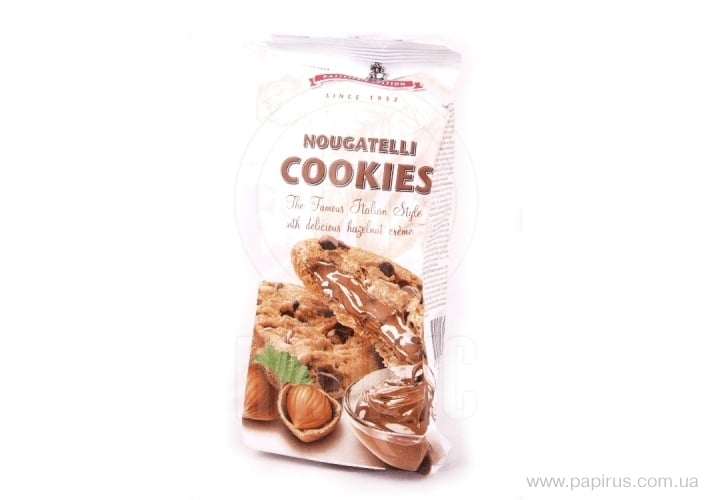 Печиво Merba Nougatelli з шоколадом і горіхами 43 г (778800) - фото 1