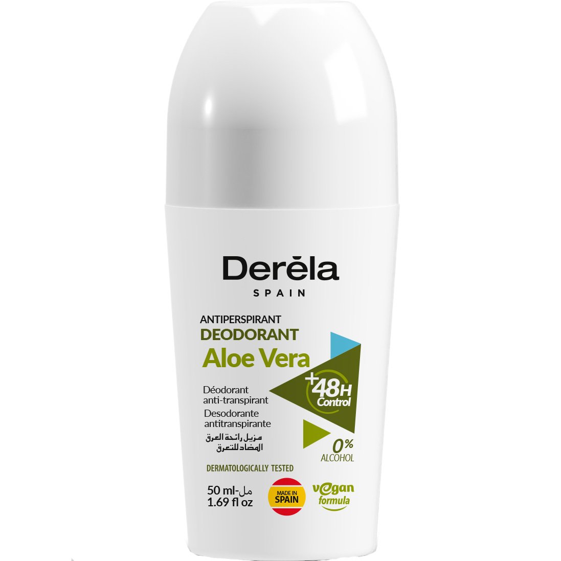 Дезодорант роликовий Derela Aloe Vera, 50 мл - фото 1