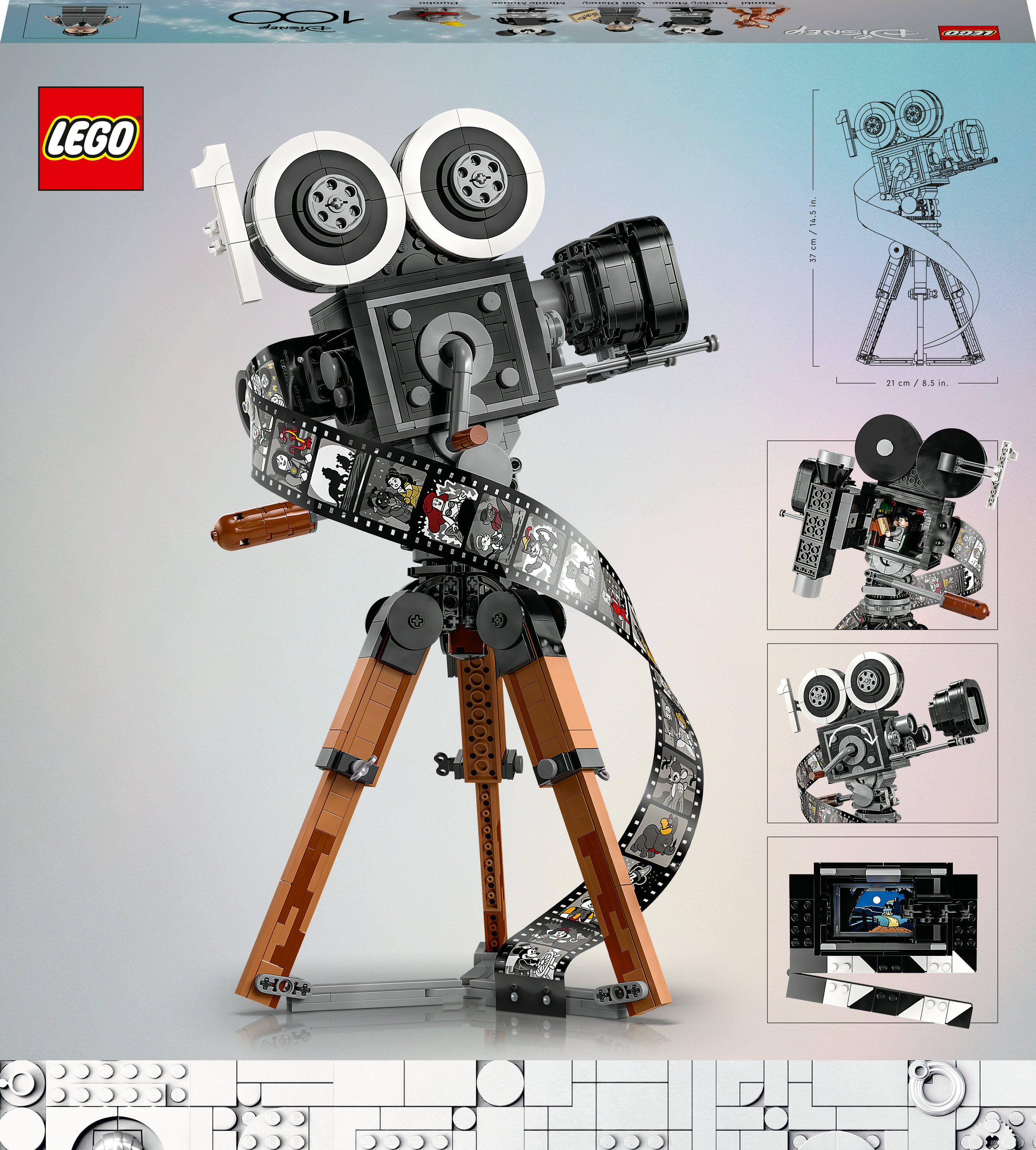 Конструктор LEGO Disney Камера вшанування Волта Діснея 811 деталей (43230) - фото 9