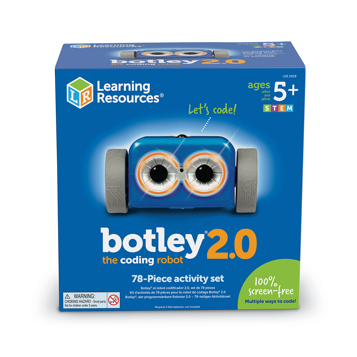 Ігровий Stem-набір Learning Resources Робот Botley 2.0 (LER2938) - фото 6