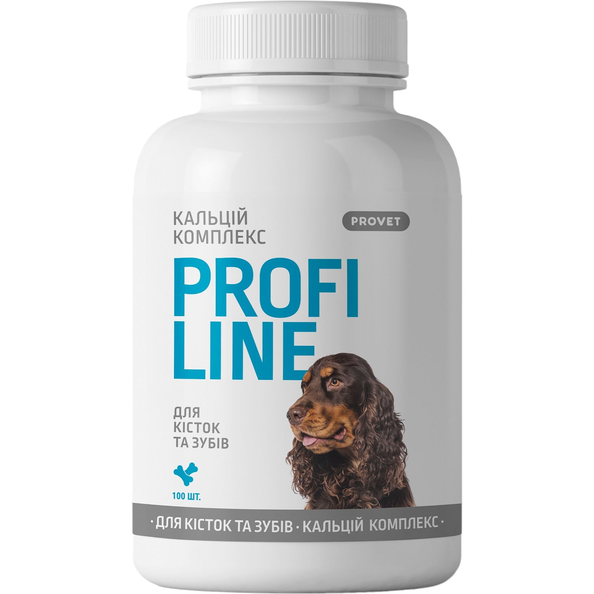 Витамины для собак ProVET Profiline Калиций комплекс для костей и зубов 100 таблеток - фото 1