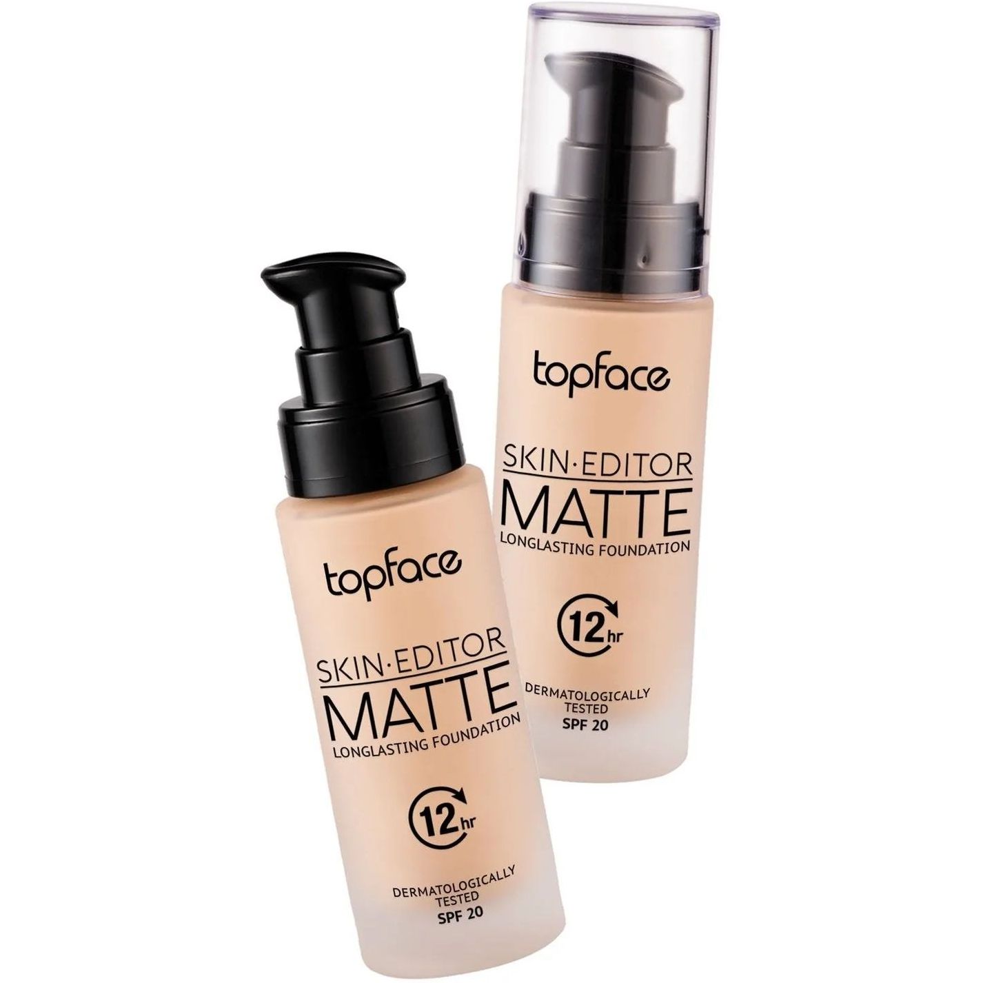 Тональная основа TopFace Skin Editor Matte Longlasting Foundation PT465 тон 001, 32 мл - фото 1