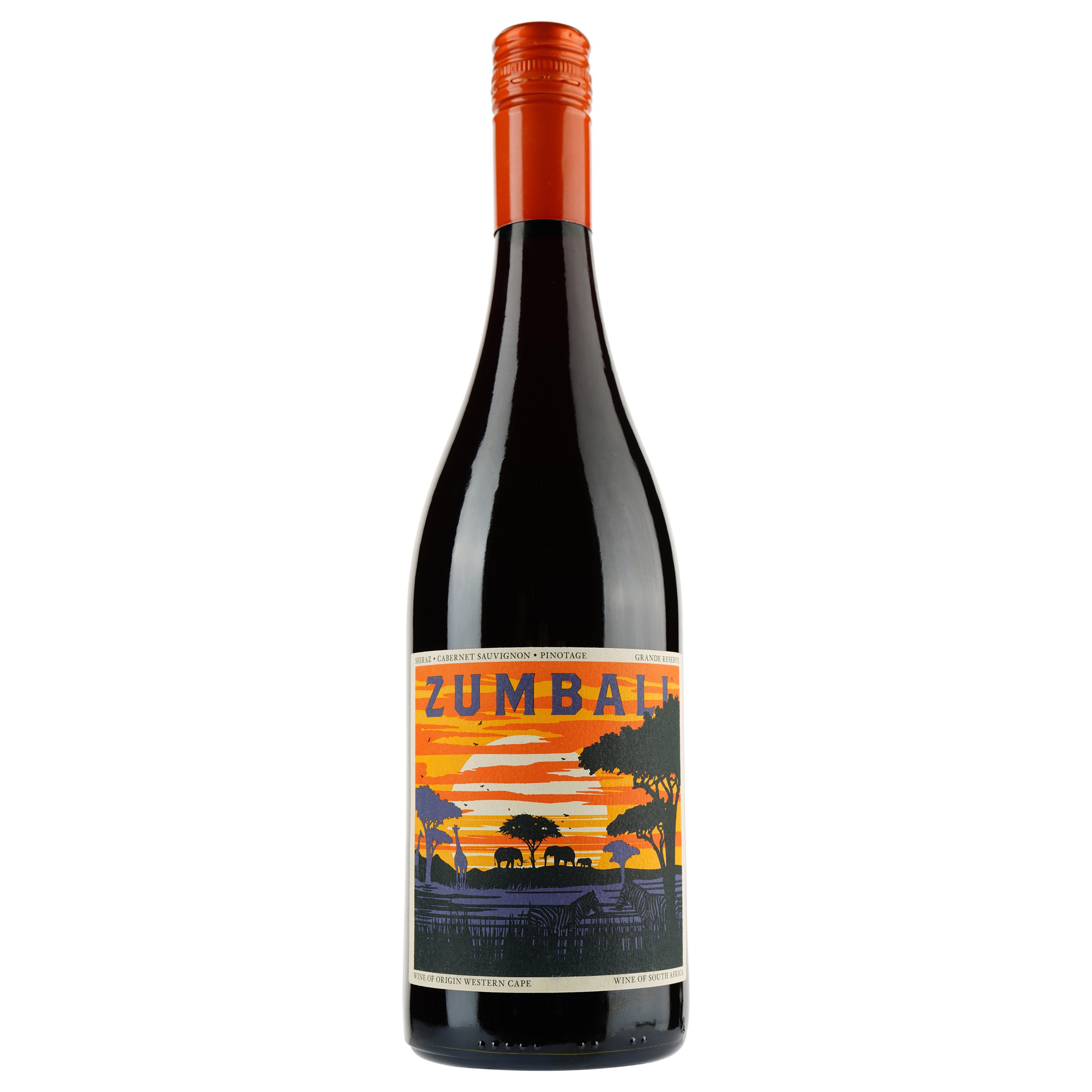 Вино Mare Magnum Zumbali Grand Reserve, червоне, сухе, 0,75 л (7340048607780) - фото 1