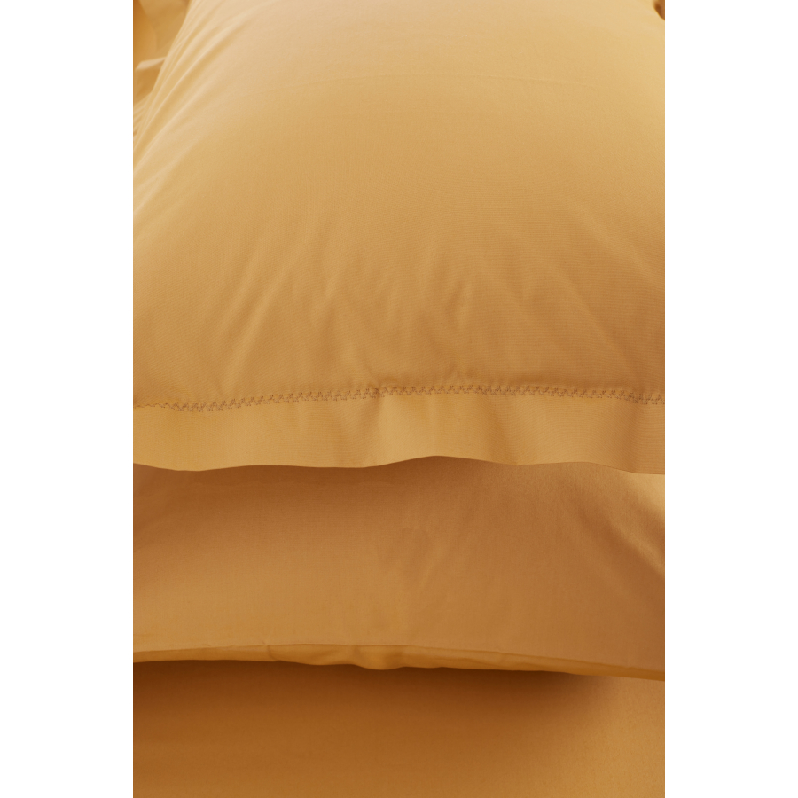 Комплект постельного белья Penelope Catherine mustard, хлопок, полуторный (200х100+35см), желтый (svt-2000022292894) - фото 2