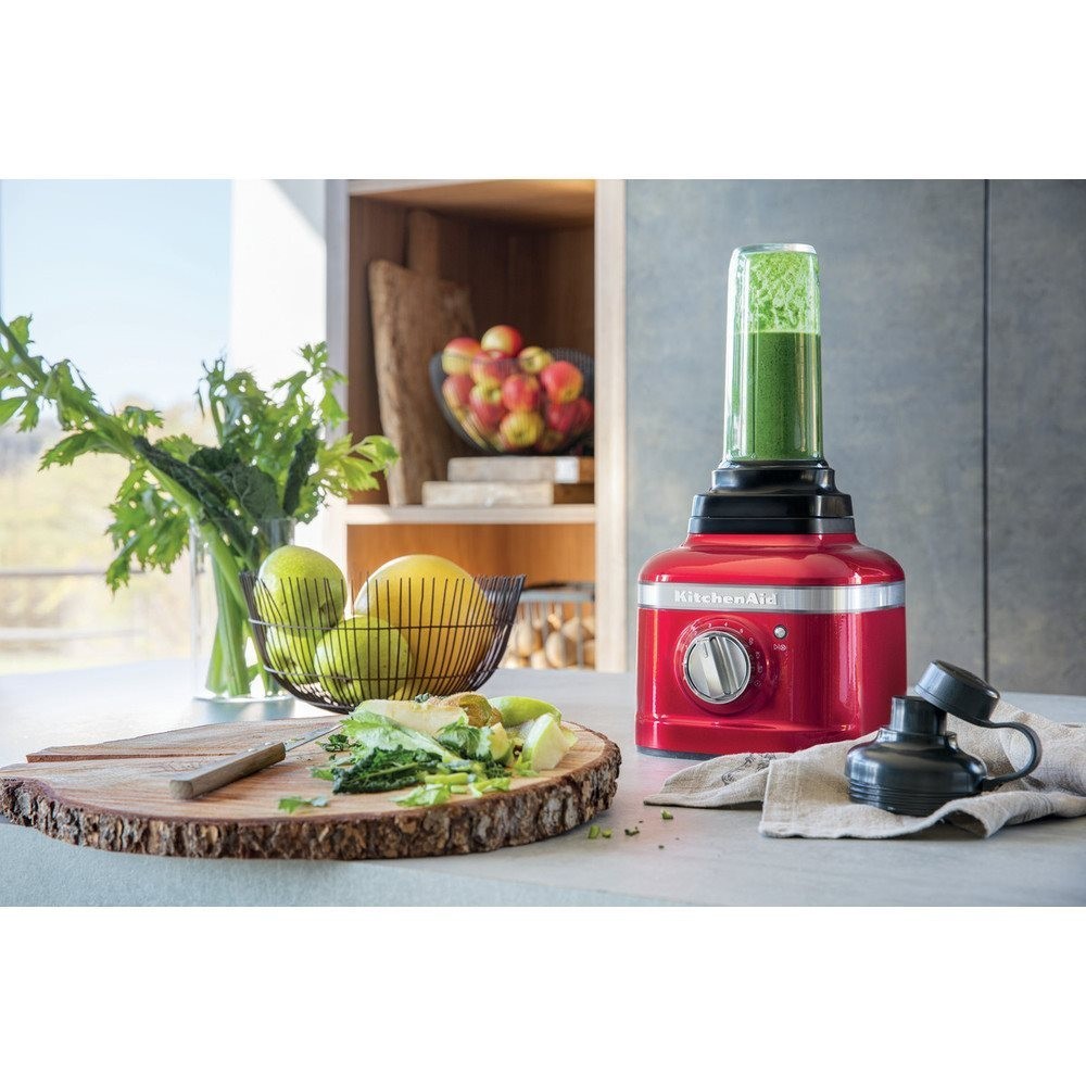 Насадка-блендер для смузi KitchenAid з кришкою 500 мл до моделей 5KSB13XX / 5KSB40XX (5KSB2030PJB) - фото 8