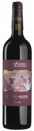 Вино Tua Rita Giusto di Notri 2018 червоне, сухе,14,5%, 0,75 л - фото 1