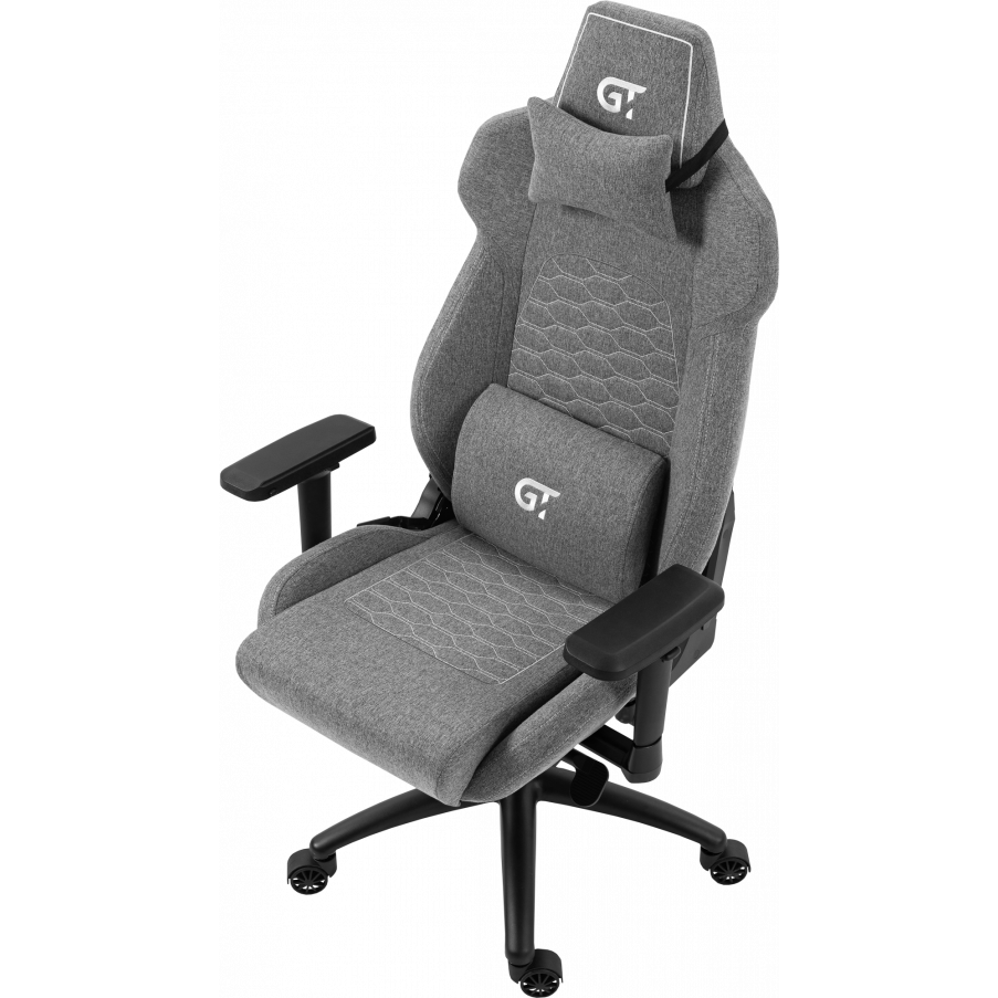 ГГеймерське крісло GT Racer X-8702 Fabric Gray (X-8702 Fabric Gray) - фото 3