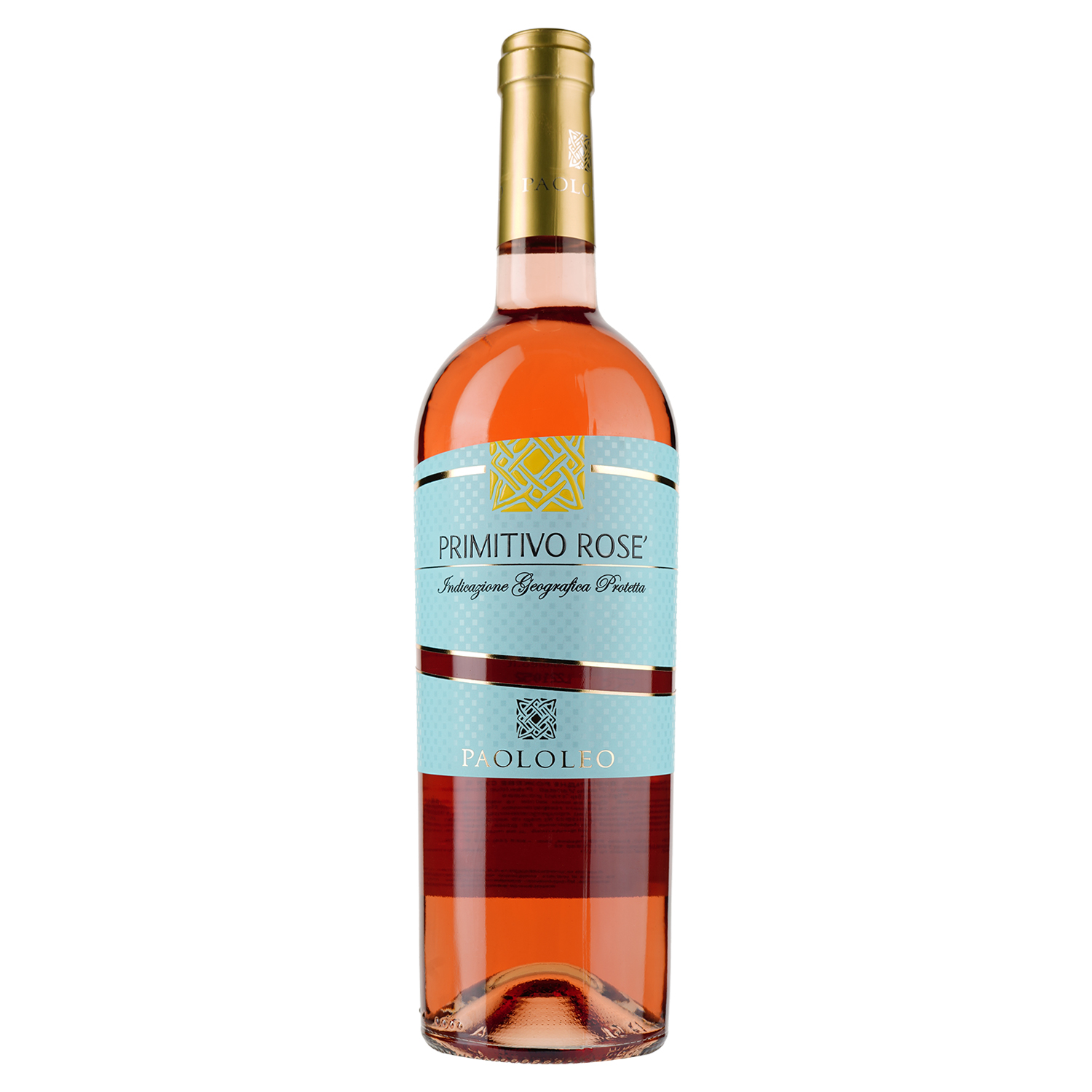 Вино Paololeo Varietali Primitivo Rosado IGP, рожеве, сухе, 0,75 л - фото 1