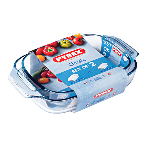 Набір форм для запікання Pyrex Classic, 2 предмета (6408002) - фото 1