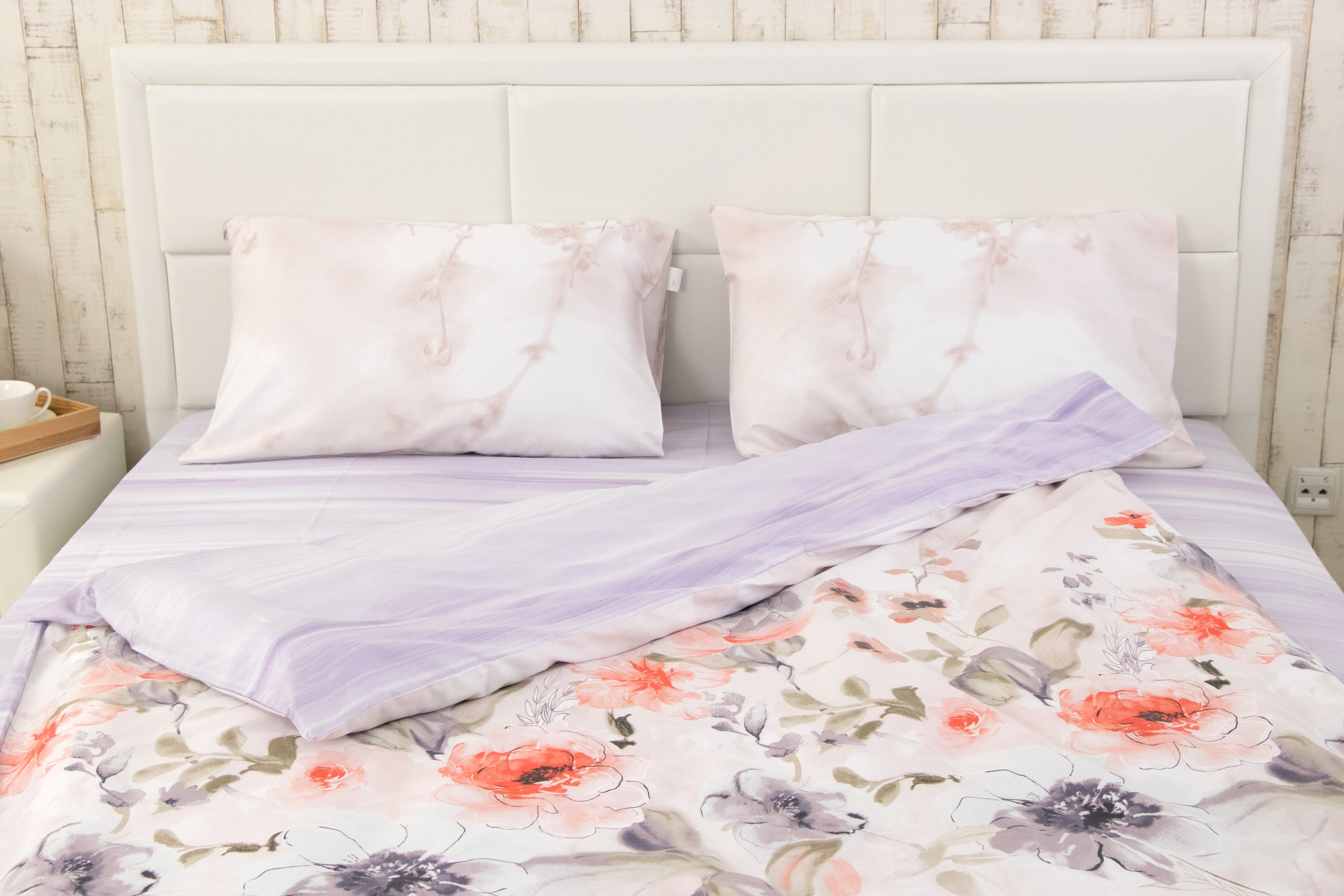 Комплект постельного белья Руно Flowers сатин, двойной (К655.137А Flowers) - фото 1