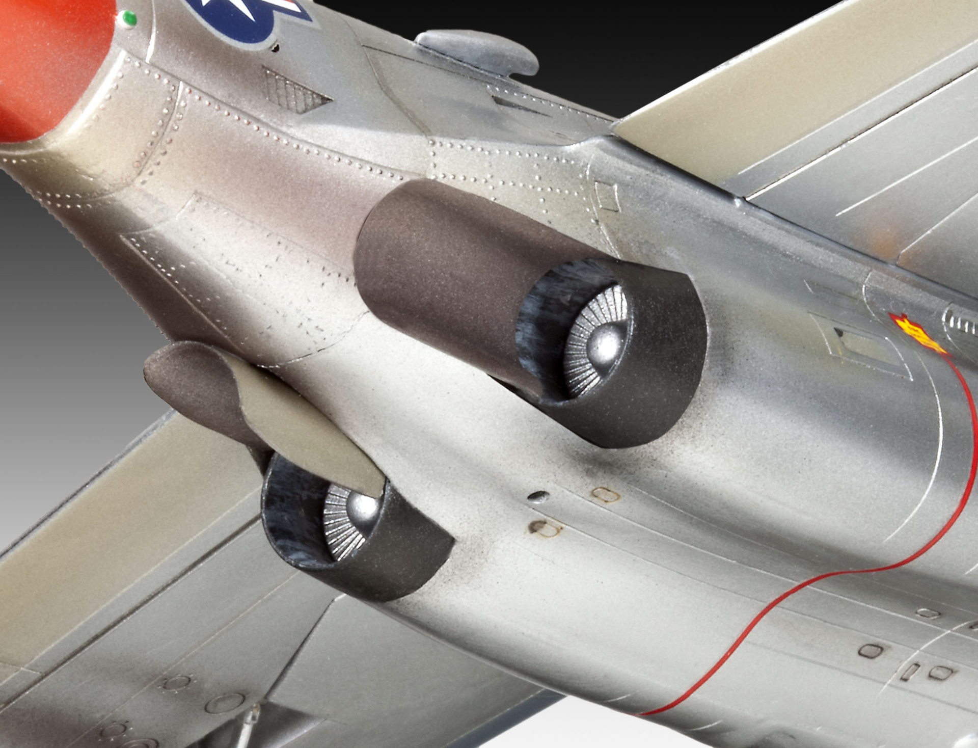 Сборная модель Revell набор к 75-й годовщине US Air Force 3 самолета масштаб 1:72, 250 деталей (RVL-05670) - фото 11