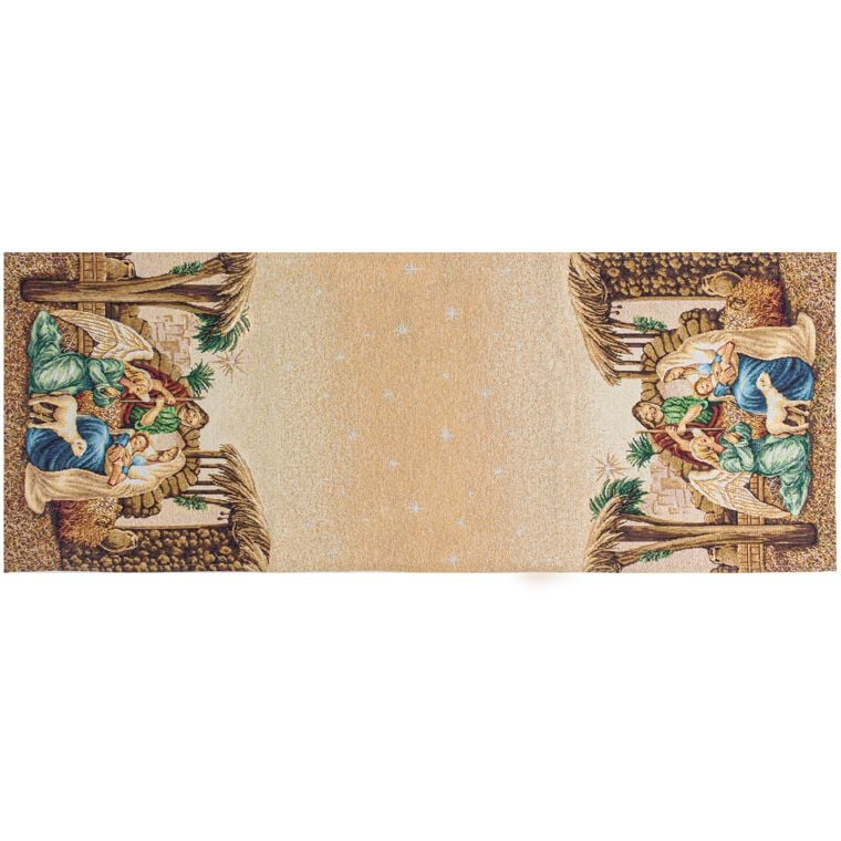 Ранер Lefard Home Textile Sagrada Familia lurex beige гобеленовий, 140х45 см (732-335) - фото 1