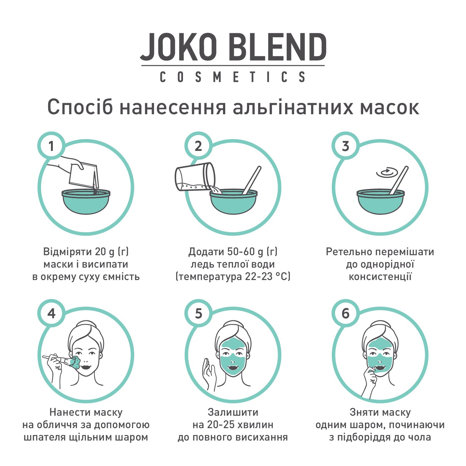 Альгинатная маска Joko Blend с витамином С, 200 г - фото 4