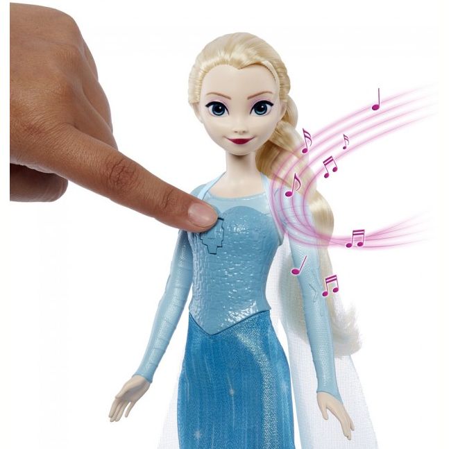 Кукла-принцесса Disney Frozen Поющая Эльза Ледяное сердце (HLW55) - фото 4