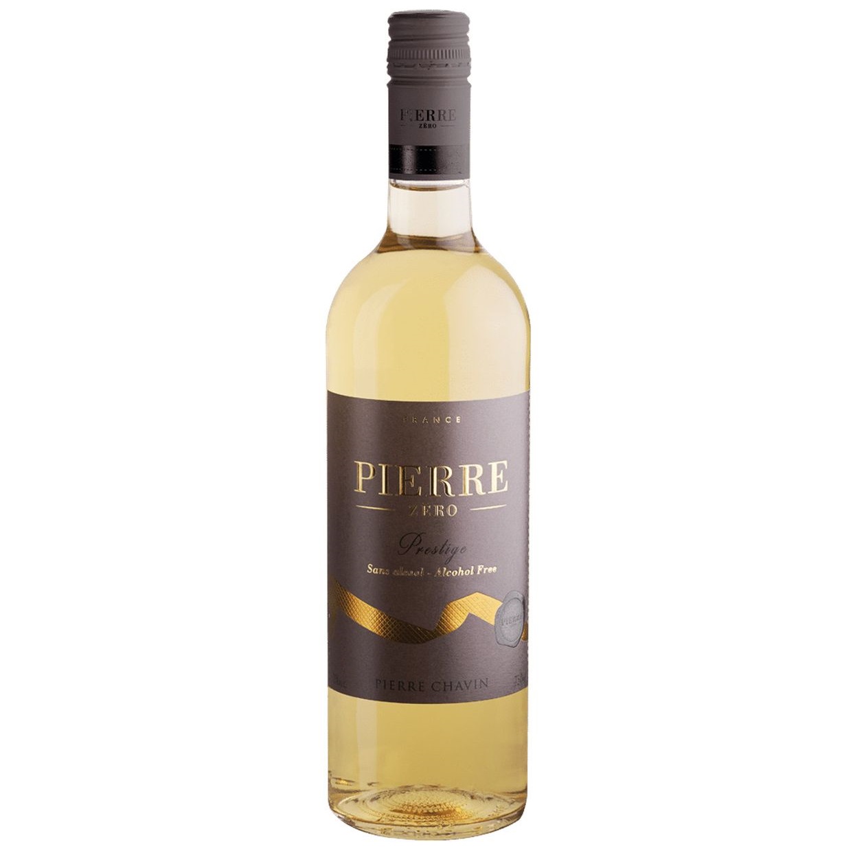 Вино безалкогольное Pierre Zéro Blanc Prestige, белое, полусладкое, 0,75 л - фото 1