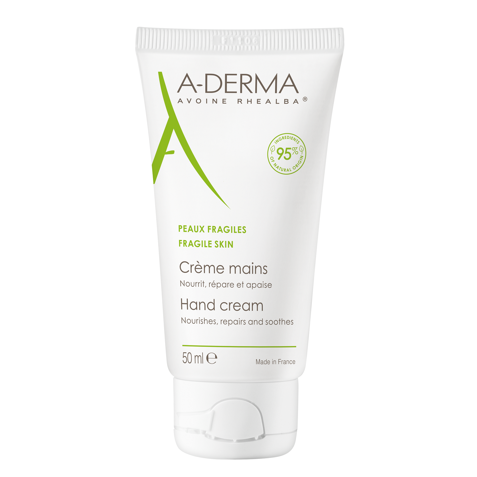 Крем для рук живильний A-Derma Hand Cream, 50 мл (208196) - фото 1