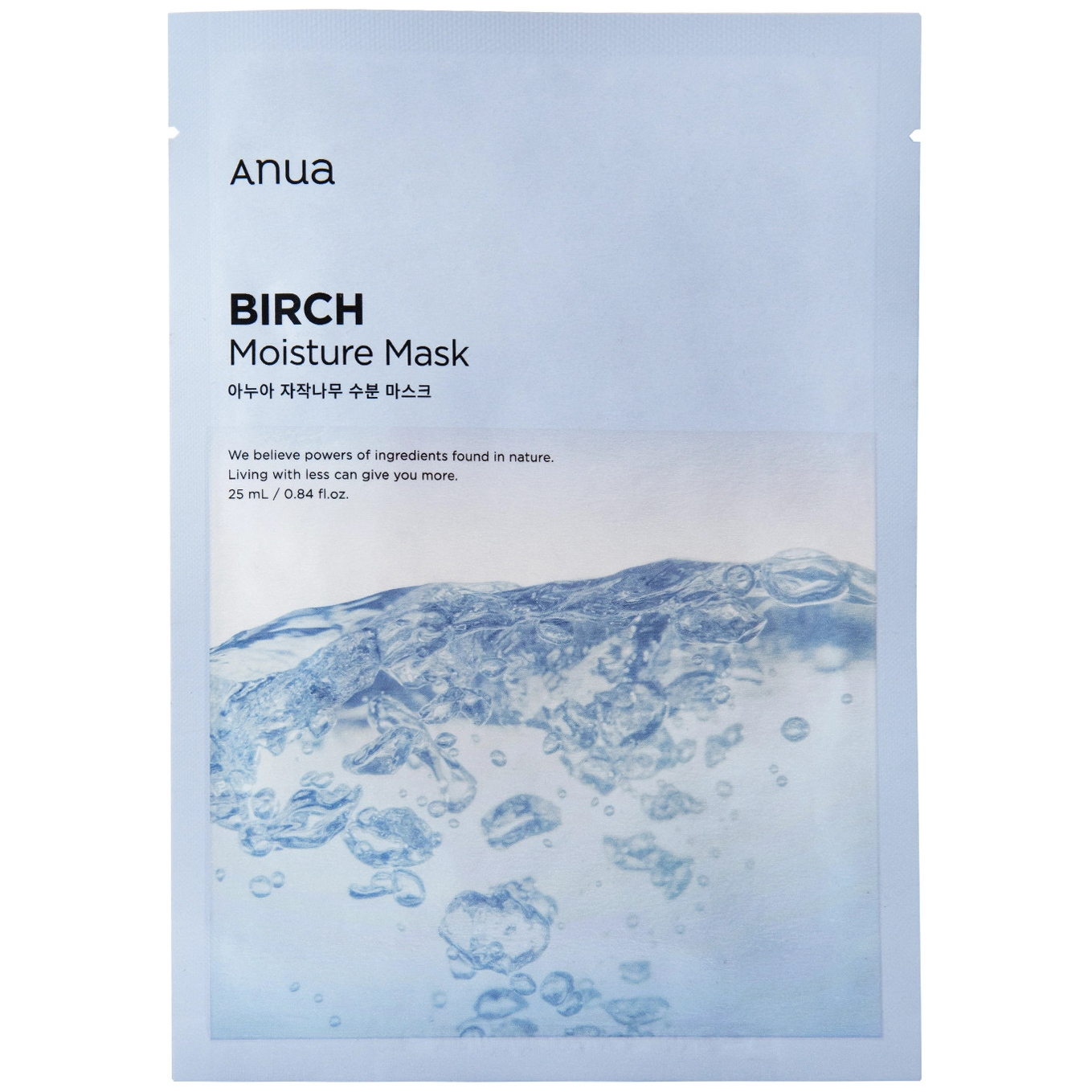 Зволожуюча тканинна маска Anua Birch Moisture Sheet Mask 25 мл (BT20531) - фото 1