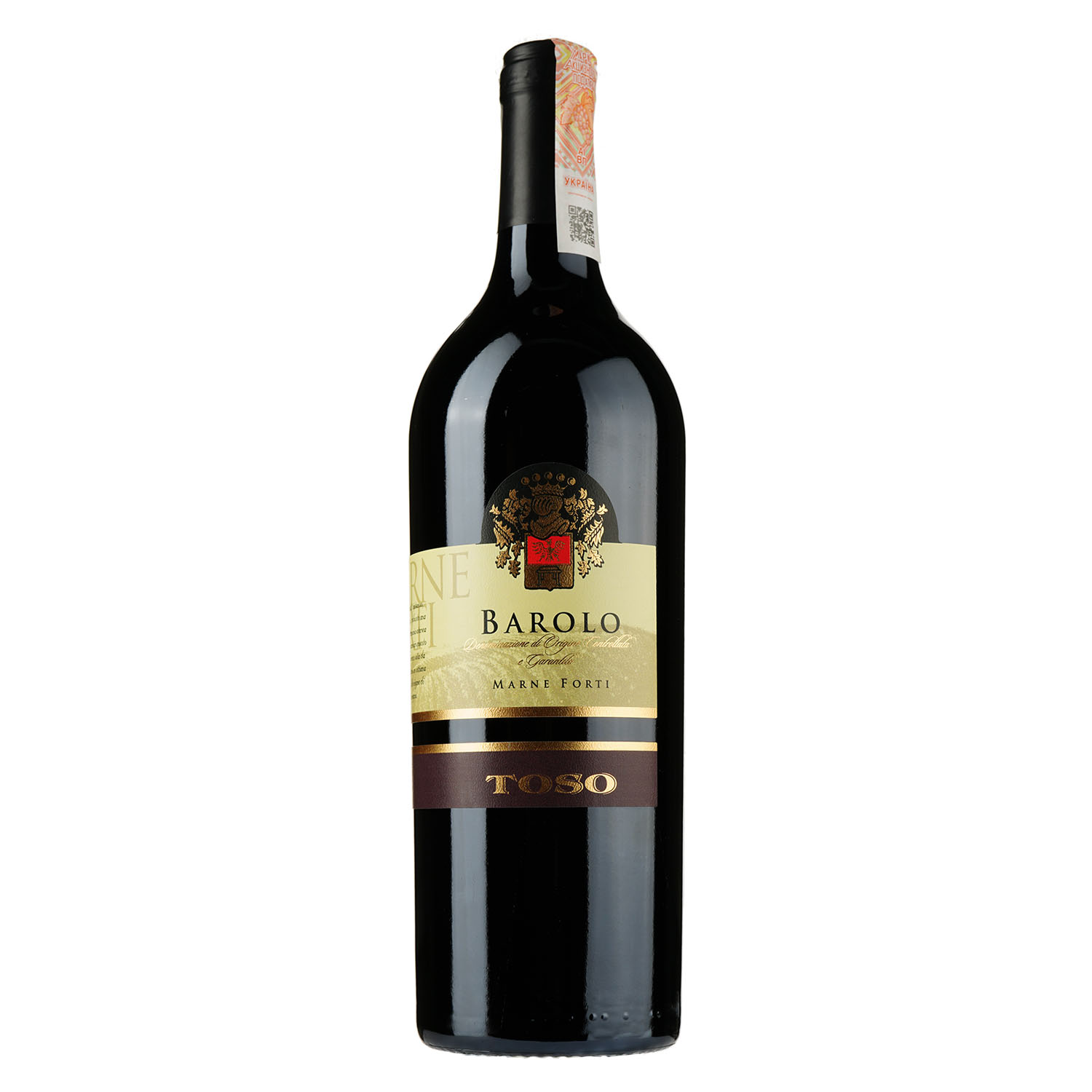 Вино Toso Barolo DOCG 2012, красное, сухое, 14%, 0,75 л (ALR14917) - фото 1