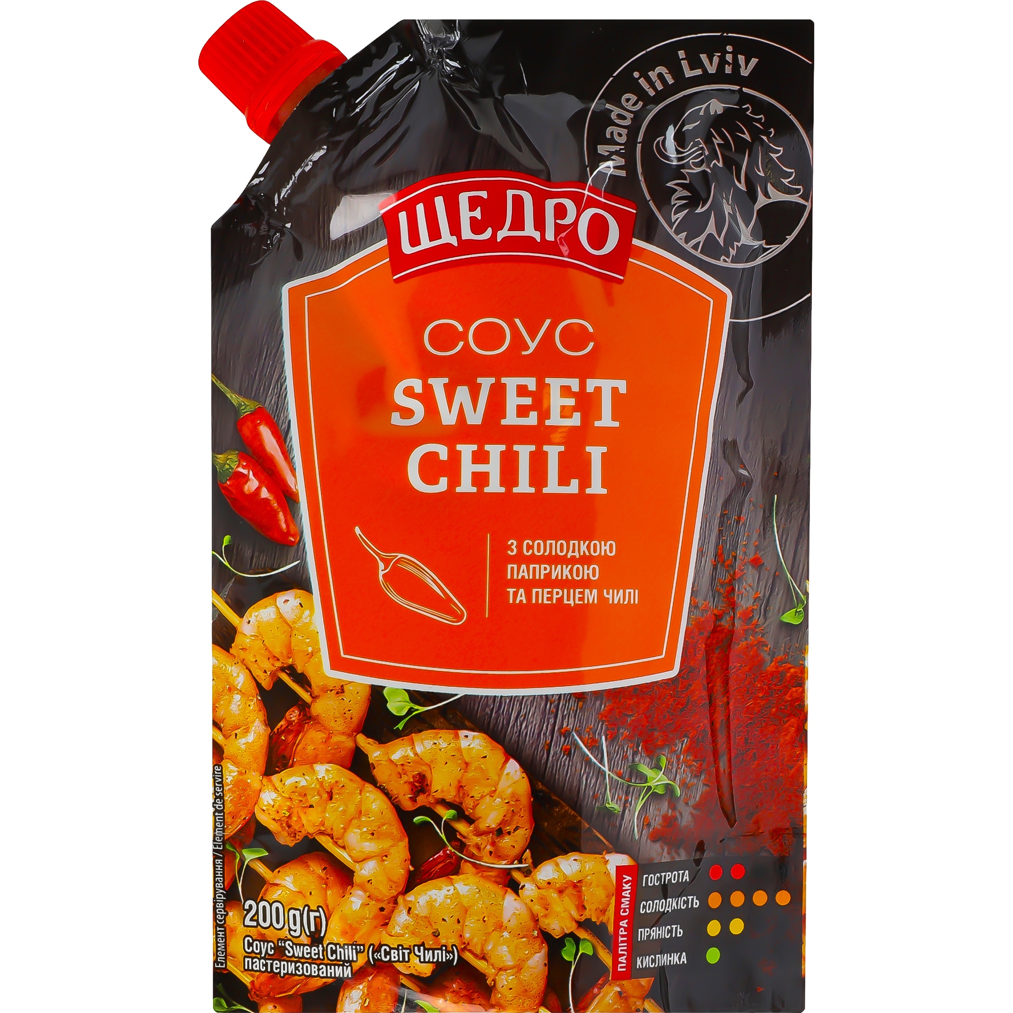 Соус Щедро Sweet Chili 200 г - фото 1