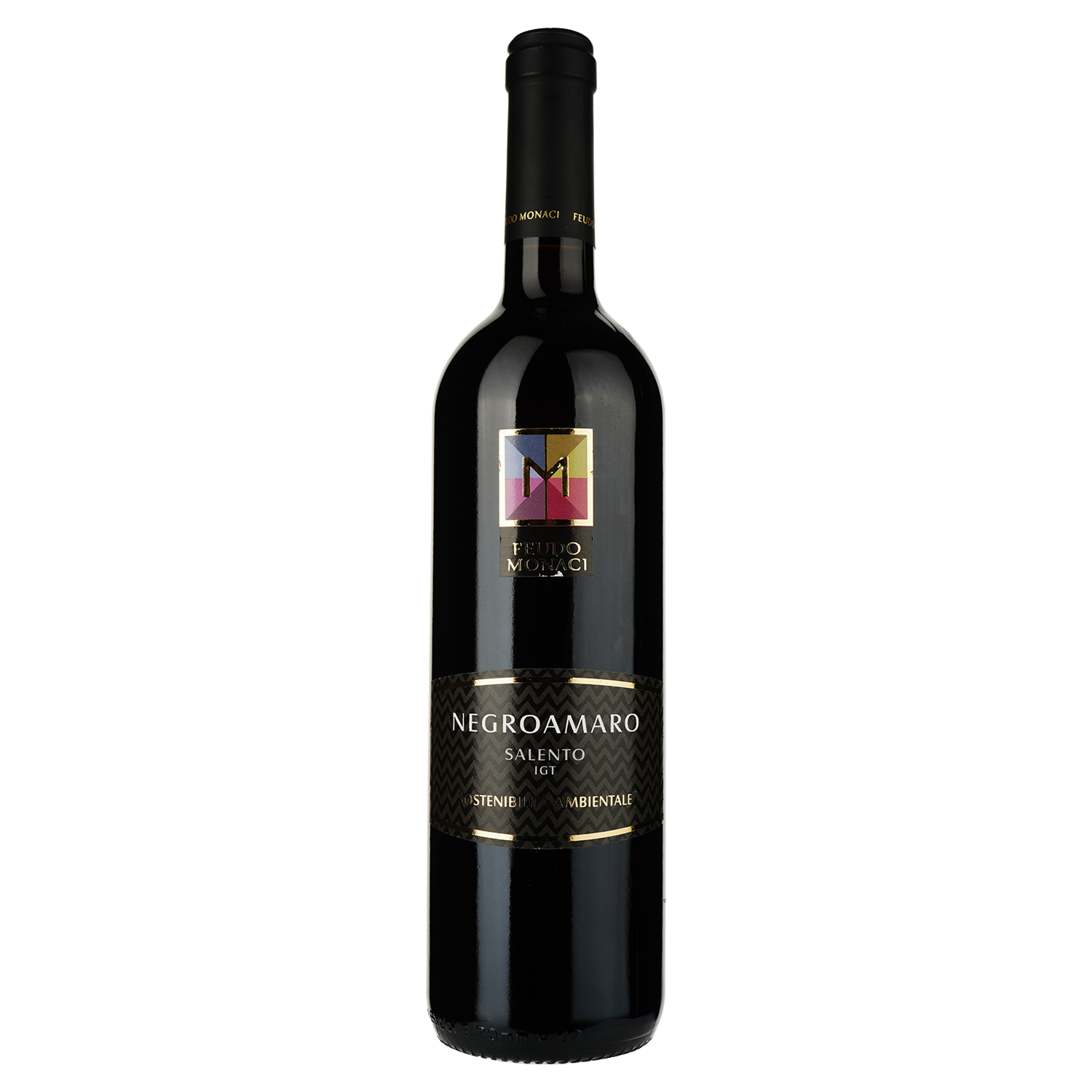 Вино Feudo Monaci Negroamaro Salento IGT, 13%, 0,75 л (554555) - фото 1