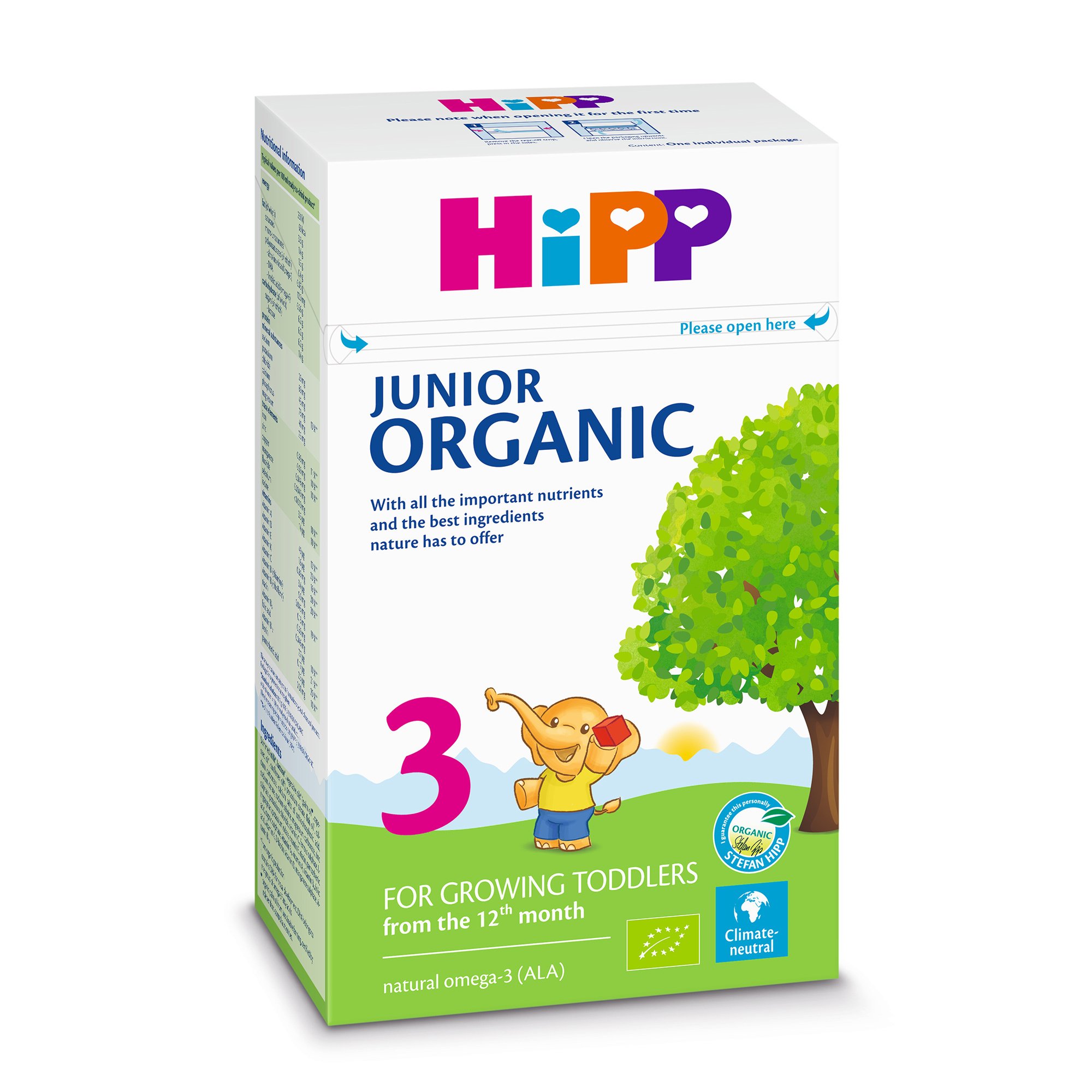 Органическое сухое молоко HiPP Organic 3 Junior, 500 г - фото 1