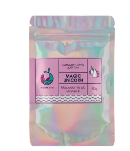 Шиммер-скраб для тіла Mermade Magic Unicorn, 100 г (MRS0003M) - фото 1