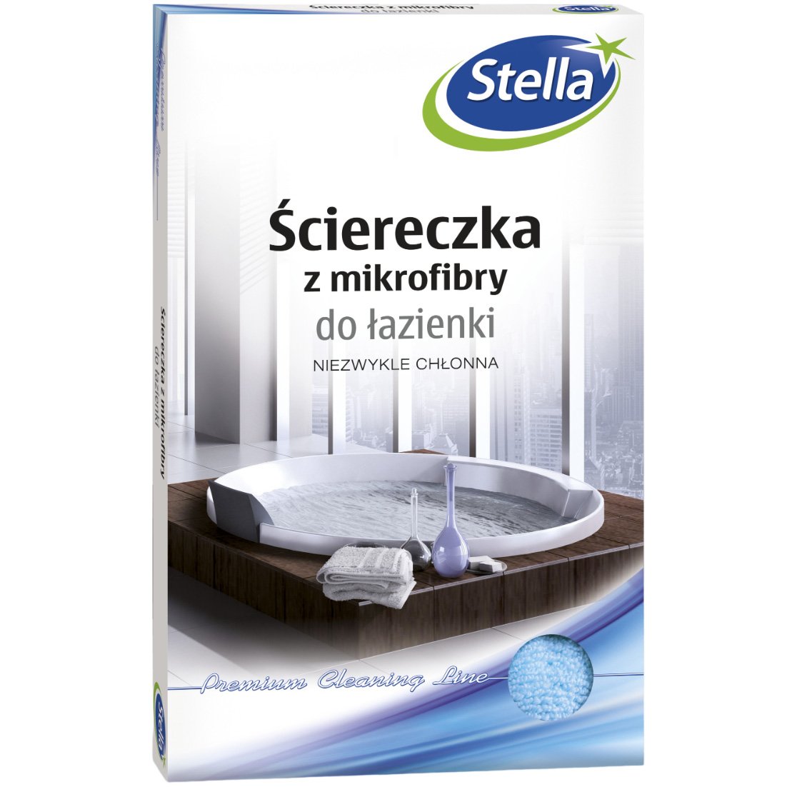 Салфетка Stella микрофибра для ванной комнаты - фото 1