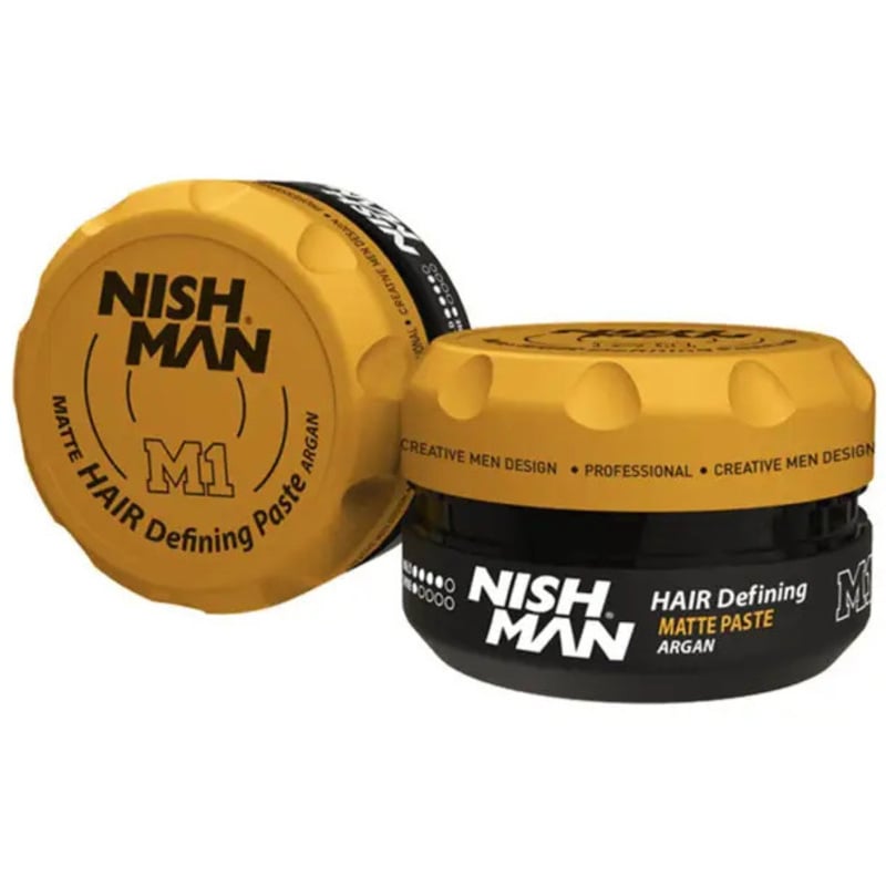 Матовая паста для укладки волос Nishman Hair Defining Matte Paste M1 100 мл - фото 1