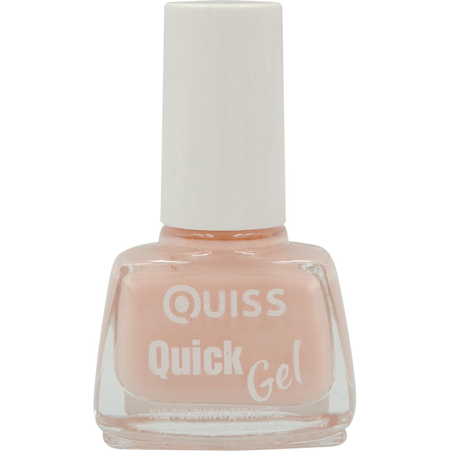 Лак для ногтей Quiss Quick Gel тон 01, 6 мл - фото 1