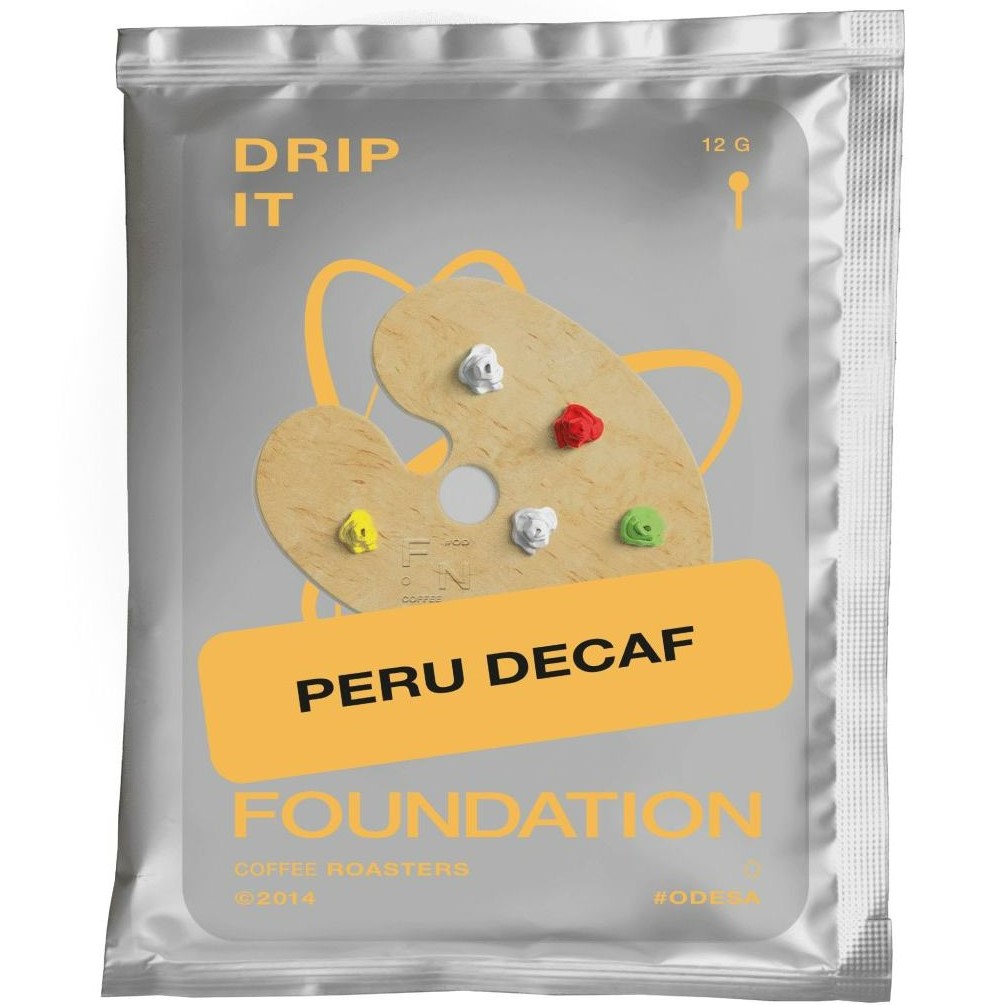 Дрип-кофе Foundation Peru Decaf, 7 шт. - фото 1