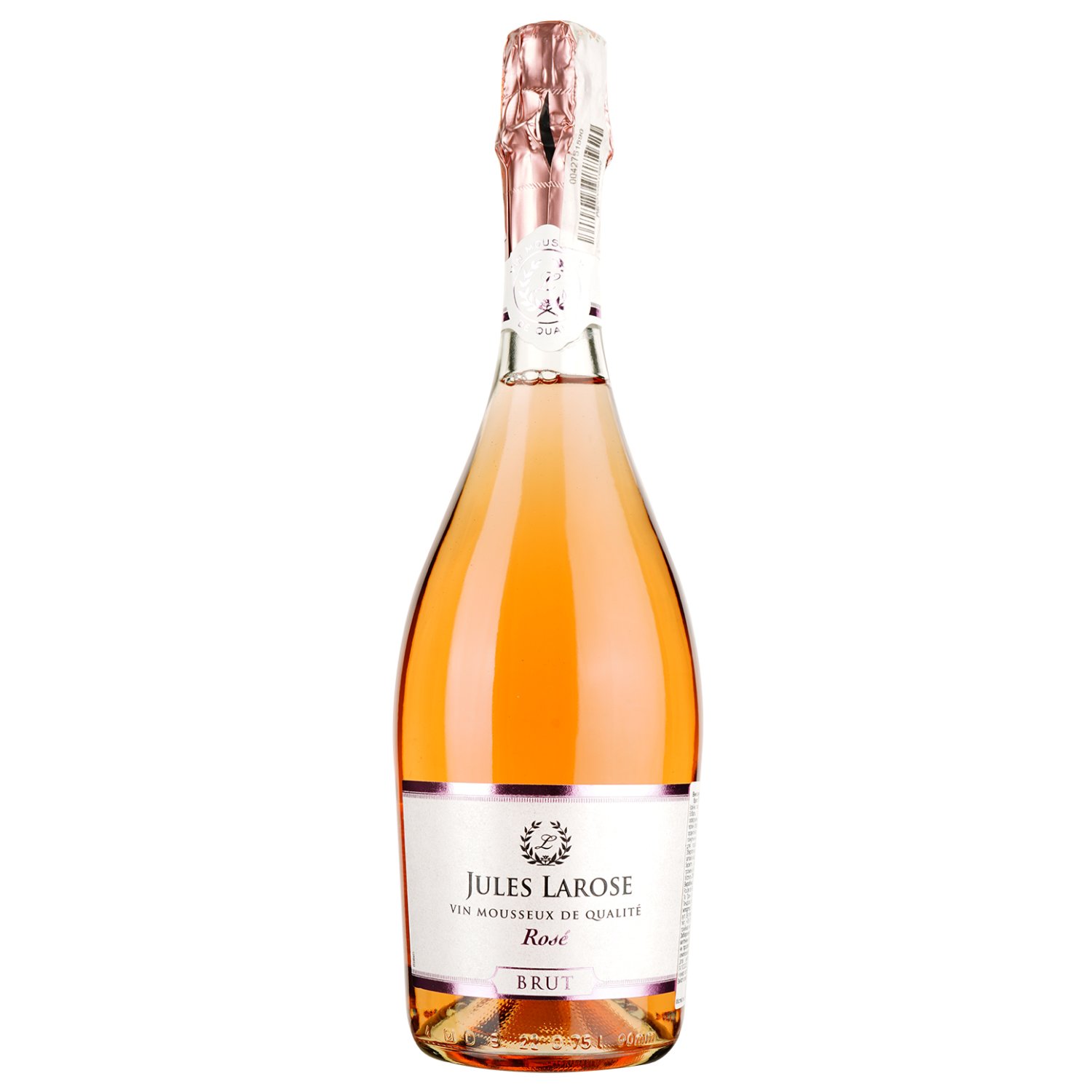 Вино игристое Jules Larose Rose розовое брют 0.75 л - фото 1