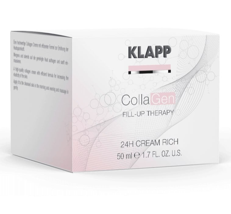 Крем для лица Klapp CollaGen Fill-Up Therapy 24h Cream Rich, питательный, 50 мл - фото 2
