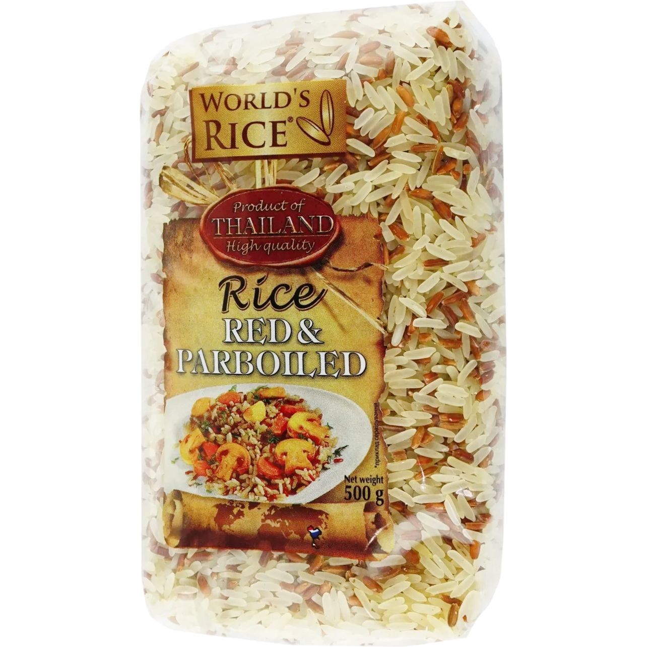 Суміш рису червоного та Парбоілд World's Rice 500 г - фото 1