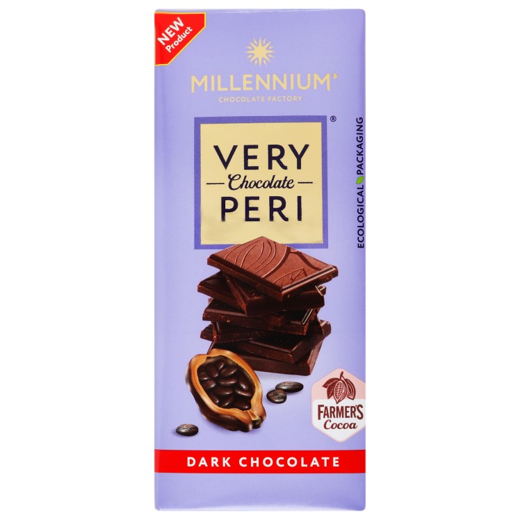 Шоколад черный Millennium Very Peri, 85 г (911056) - фото 1