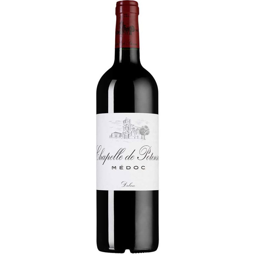 Вино Chapelle de Potensac, красное, сухое, 0,75 л - фото 1